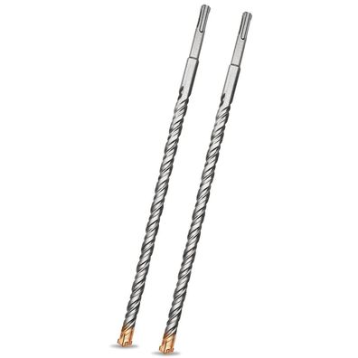 Meccion SDS Plus Hammerbohrer 12mm x 350mm (2 Stück) - Professioneller