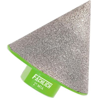 Fachlich Diamant Fasenbits 50mm - Fingerfräser zum Vergrößern von Löchern in
