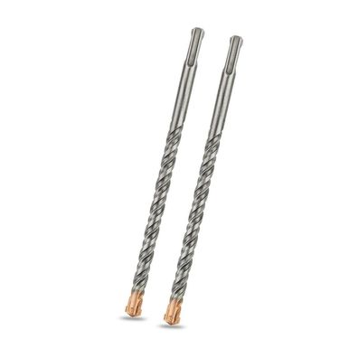 Meccion SDS Plus Hammerbohrer 12mm x 200mm (2 Stück) - Professionell für Beton