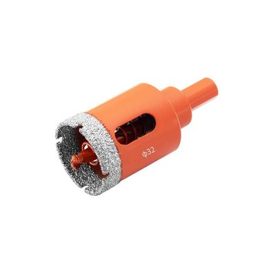 Meccion Diamant Lochsäge 32mm - Hartgelöteter Kernlochbohrer für Fliesen, Glas