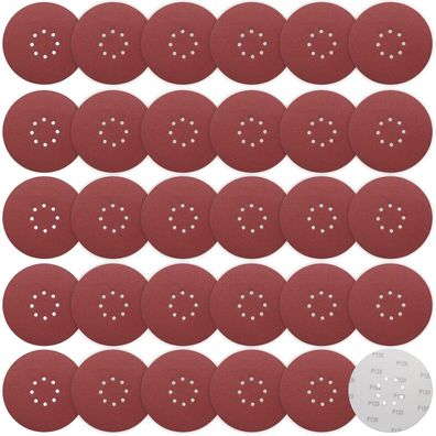 Stebruam Schleifpapier 225mm Klett, 30 Stück Körnung P120 für