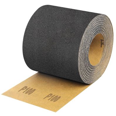 Shineboc Schleifpapier Rolle 93 mm x 10 m, Körnung 100 - Ideal für Holz und