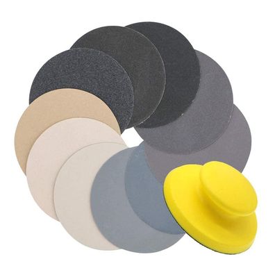 Vibratite 40tlg 125mm Nass-Trocken Schleifpapier Sortiment 80-7000 Korn mit