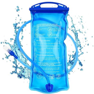 flintronic Trinkblase 2L Wasserblase für Trinkrucksack, BPA-frei
