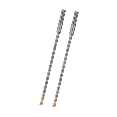 Meccion SDS Plus Hammerbohrer 6mm x 200mm (2 Stück) - Professionell für Beton