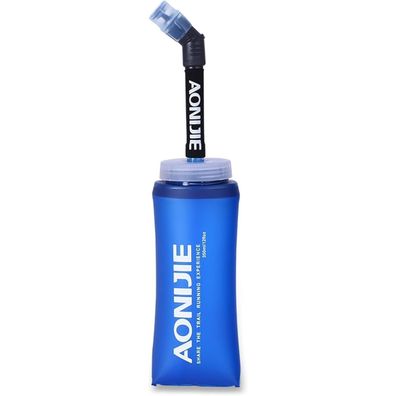 Triwonder Faltbare Soft Flask Trinkflasche 350ml, BPA-Frei, für Trinkrucksack