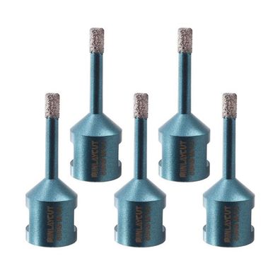 Minlaycut 5 Stück M14 Diamant Fliesenbohrer 6mm für Porzellan, Keramik, Granit