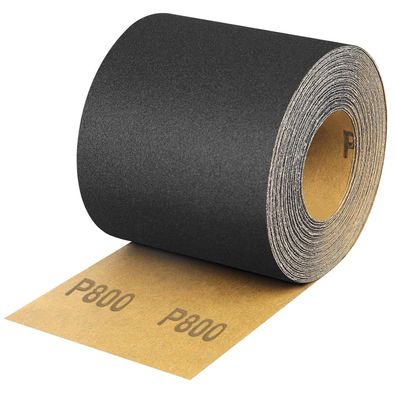 Shineboc Schleifpapier Rolle 800 Körnung, 93 mm x 10 m, für Holz & Metall