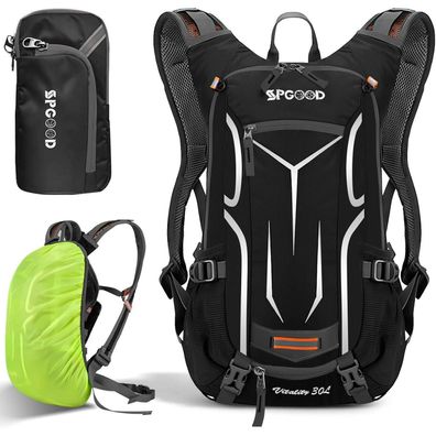 SPGOOD Fahrradrucksack 20L/25L/30L Wasserdicht Ultraleicht für Damen & Herren
