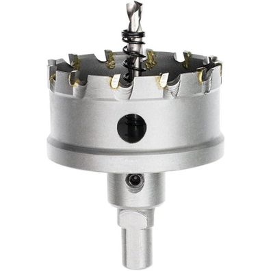 Meccion Hartmetall Lochsäge Bohrer 68mm für Edelstahl, Eisen, Legierung, Holz