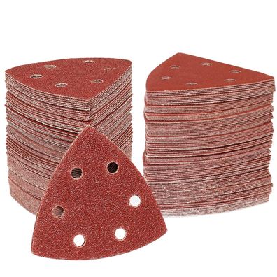 Stebruam Deltaschleifer Schleifpapier Dreieckschleifer, 50 Stück Klett