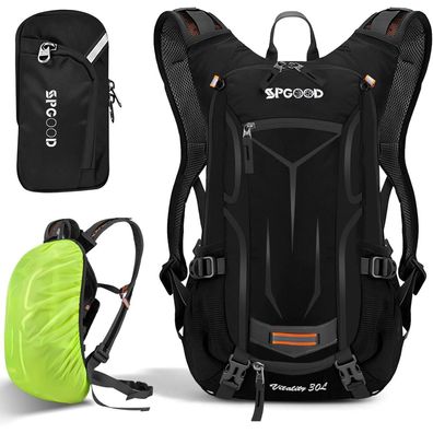 SPGOOD Wasserdichter Fahrradrucksack 20L/25L/30L Ultraleicht für Damen & Herren