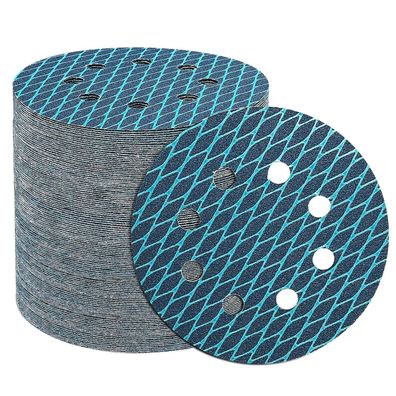 Stebruam 90tlg. Schleifpapier 125mm Klett, Körnung 60 - Zirkonium Diamond Form