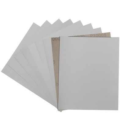 Stebruam 10000 Körnung Nassschleifpapier 230x280mm für Metall, Auto, Holz, 5