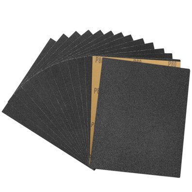 Stebruam 80 Körnung Schleifpapier 230x280mm für Metall, Auto, Holzmöbel (15