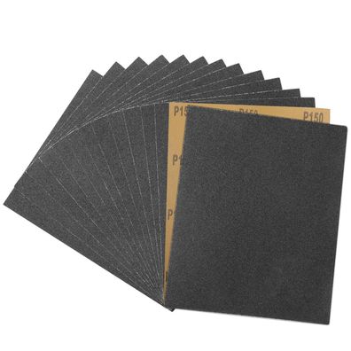 Stebruam 150 Körnung Schleifpapier 230x280mm (9x11 Zoll), 15 Stück für Metall