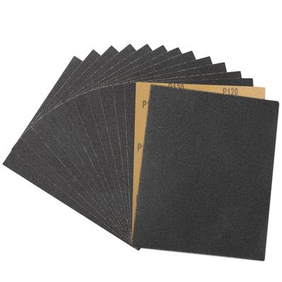 Stebruam Schleifpapier 120 Körnung, 230x280mm, 15 Stück für Metall, Auto & Holz