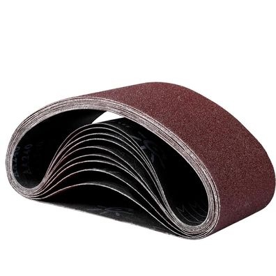 Stebruam Schleifbänder 10 Stück 100x610 mm, Körnung 60/80/100/120/240 Mix