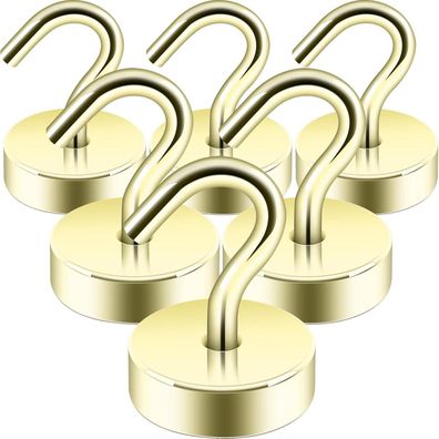 Neosmuk Magnethaken 18kg - Extra Starker Neodym Magnet Haken für Spind