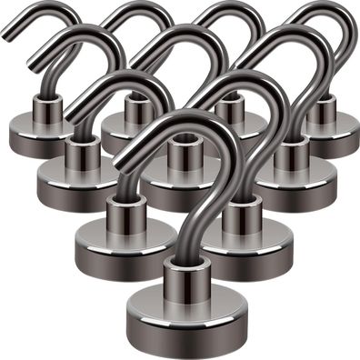 Neosmuk Magnethaken 10kg, extra starker Cruise-Haken (10er-Pack), Pistole
