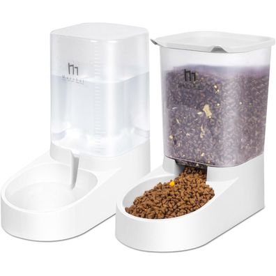 Marchul Automatischer Futterspender & Wasserspender 3,8 L für kleine und