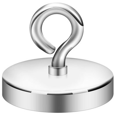 Neosmuk Super Starker Neodym Magnet 90mm, 450kg Zugkraft, Ideal für