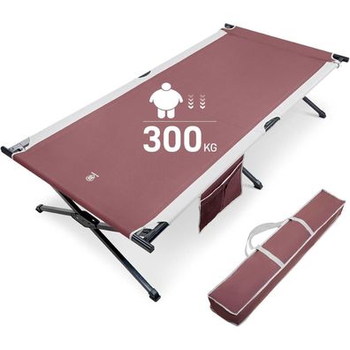 EVER Advanced Feldbett Klappbar XXL 214x106cm, 300kg belastbar, robustes