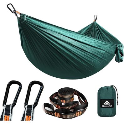 Naturefun Ultraleichte Reise Camping Hängematte | 300kg Tragkraft