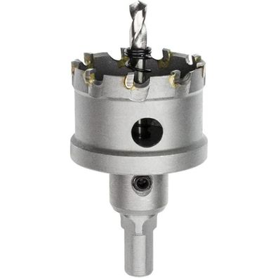 Meccion Hartmetall Lochsäge Bohrer TCT für Edelstahl, Eisen, Legierung, Holz