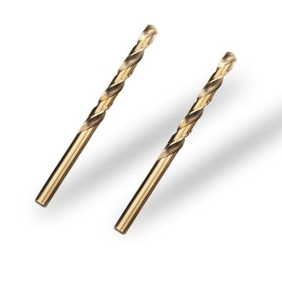 Meccion HSS Metallbohrer Kobalt 8.0mm, präzisionsgeschliffen für Edelstahl und
