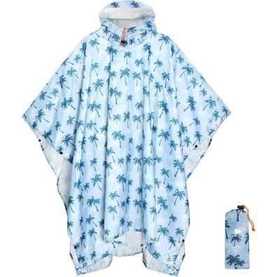 ANYOO Leichter Wasserdichter Regenponcho, atmungsaktiv, faltbar, ideal für