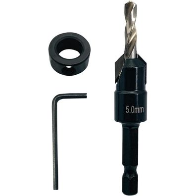 Nortools TCT Holzsenker mit Pilotbohrer und 1/4" Schnellwechselschaft für