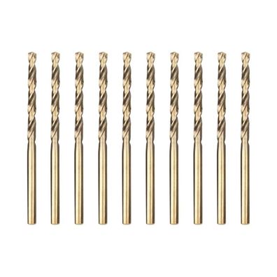 Meccion HSS Metallbohrer Kobalt Professional Geschliffen 10 Stück 3.2mm