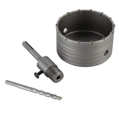 7E Trading Kernbohrer 68 mm Lochsägen-Set für Beton, Ziegel- und Steinmauerwerk