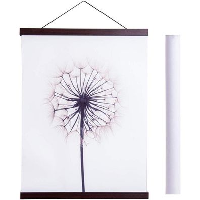 Sanauto Magnetische Posterleiste, Nussbaum, 84cm