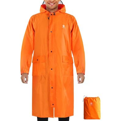 ANYOO Wasserdichter Regenmantel für Radfahren, Camping & Outdoor - Leicht und