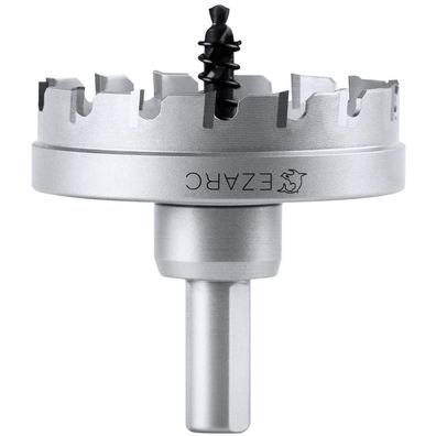 EZARC Hartmetall Lochsäge 75mm - Leistungsstarker Lochöffner für Edelstahl und