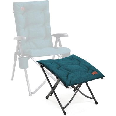 EVER Advanced Faltbarer Hocker mit 47cm Höhe, gepolstert, ideal als Fußablage
