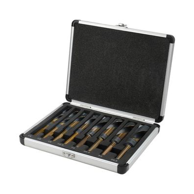 Hoteche 8-teiliges 1/2" HSS Metallbohrer Set (14-25,5 mm) für Edelstahl