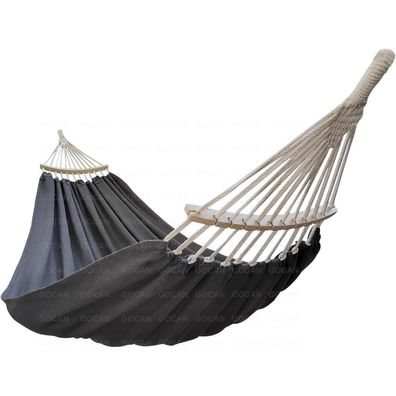GOCAN Hängematte für 2 Personen, 220x150cm, 330cm Gesamtlänge, belastbar bis