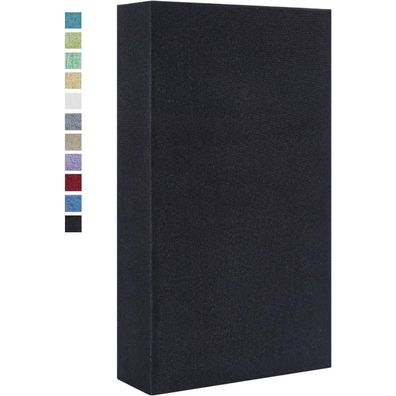 Vienrose Fotoalbum mit Leineneinband, 300 Fotos (10x15 cm), schwarz - Ideal für