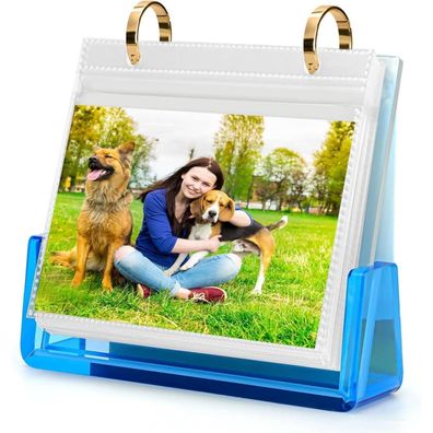Zeeyuan Acryl Fotoalbum & Bilderrahmen zum Aufstellen für 60 Bilder 10x15 cm