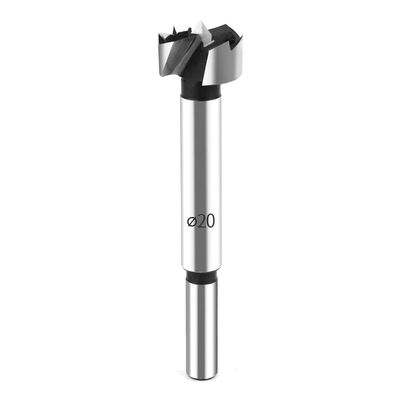 HPHOPE Forstnerbohrer 20mm für Holz, 90mm Länge, Rundschaft Bohraufsatz