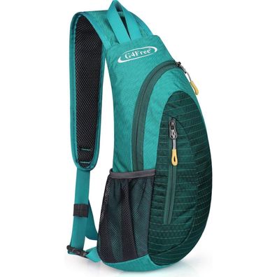 G4Free Leichte Brusttasche Sling Schulter Rucksack, Nette Umhängetasche Dreieck