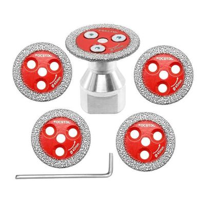 Focstol Diamant Trennscheibe 40mm Mini Fliesenscheibe mit M14 Flansch für