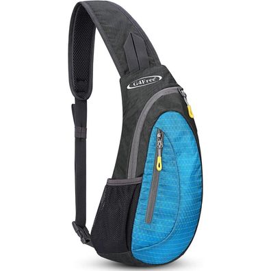 G4Free Leichte Brusttasche Sling Schulter Rucksack Dreieck Pack für Wandern