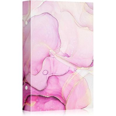 Lanpn Fotoalbum 10x15 cm, 300 Fotos, Leder Hardcover, Rosa