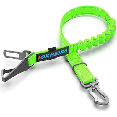 Iokheira Hunde-Sicherheitsgurt für das Auto, verstellbar mit Universalstecker