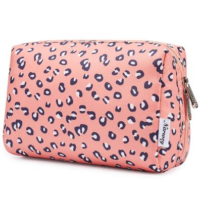 Narwey Kosmetiktasche Damen Leopard Groß - Praktische und stilvolle