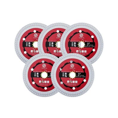 Focstol Diamant Trennscheibe 75mm, 5er Set für Fliesen, Porzellan, Marmor
